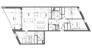  Appartement  vendre 4 pices 95 m