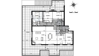  Appartement � vendre 5 pi�ces 143 m�