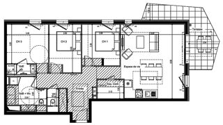  Appartement  vendre 4 pices 92 m