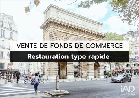 Vente Restaurant 50 m&sup2; 120000 75010 Paris