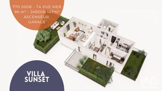  Appartement � vendre 4 pi�ces 96 m�