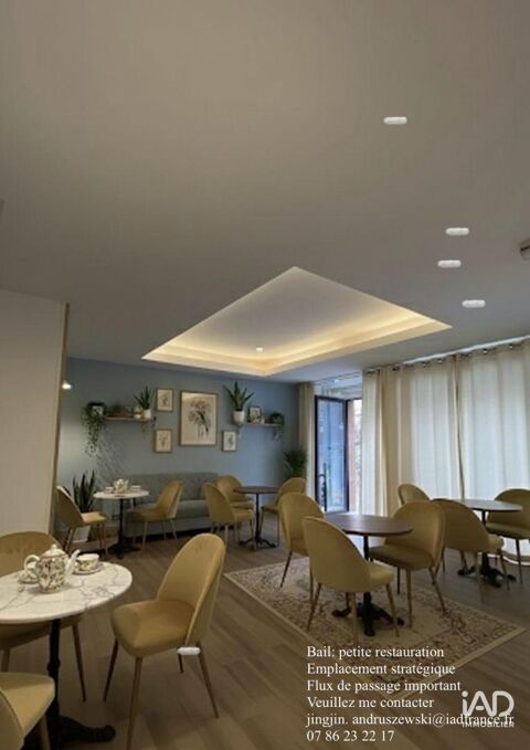 Vente Salon de th&eacute; 42 m&sup2; 39000 75006 Paris