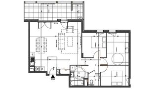  Appartement  vendre 4 pices 83 m