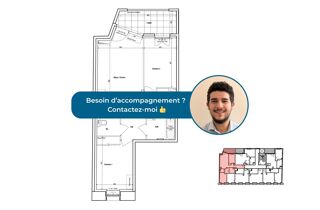  Appartement  vendre 3 pices 62 m