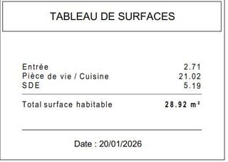  Appartement � vendre 2 pi�ces 31 m�