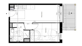  Appartement  vendre 2 pices 39 m