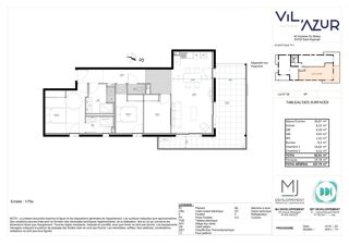  Appartement  vendre 4 pices 83 m