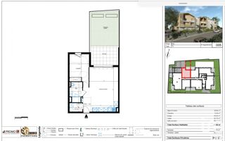  Appartement � vendre 2 pi�ces 54 m�