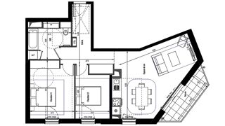  Appartement � vendre 3 pi�ces 66 m�