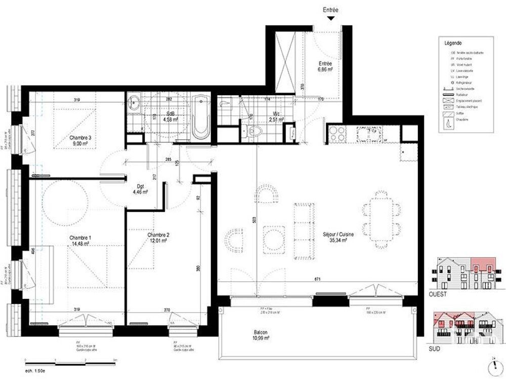 Vente Appartement Vente Appartement 4 pices Amiens