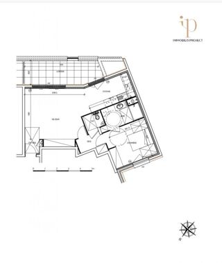  Appartement  vendre 2 pices 58 m