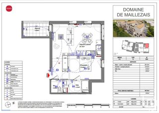  Appartement � vendre 2 pi�ces 45 m�