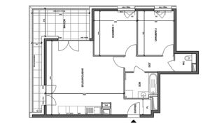  Appartement  vendre 3 pices 66 m