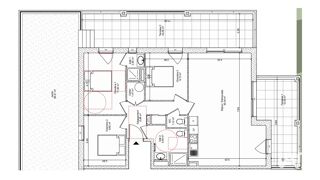  Appartement � vendre 4 pi�ces 83 m�