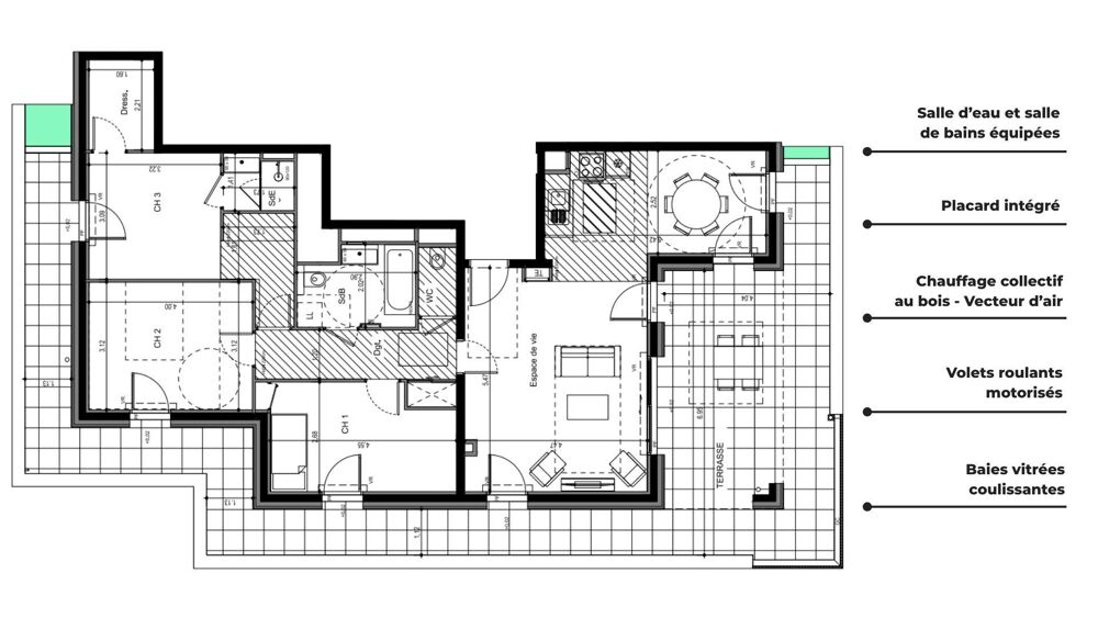 � vendre  Appartement Ville-la-Grand (74100)