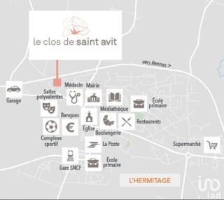  Appartement  vendre 3 pices 59 m