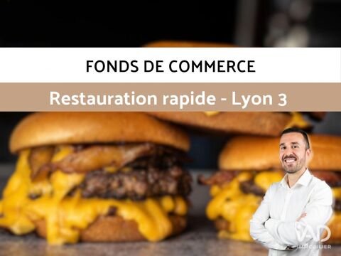 Vente Restauration rapide 45 m&sup2; 110000 69003 Lyon