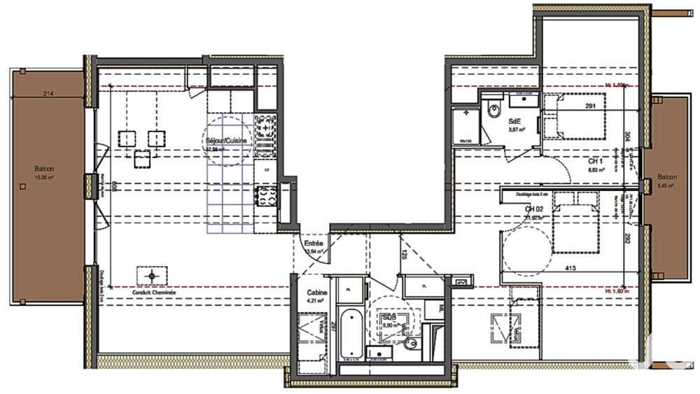� vendre  Appartement Montriond (74110)