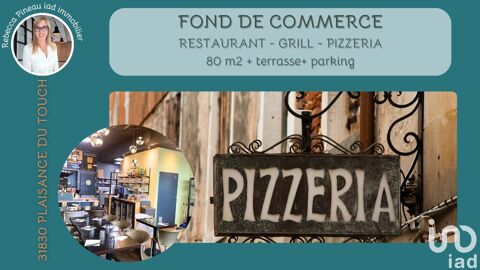 Vente Pizzeria 80 m&sup2; 262000 31830 Plaisance-du-touch
