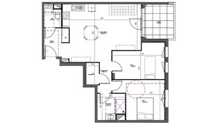  Appartement � vendre 3 pi�ces 70 m�