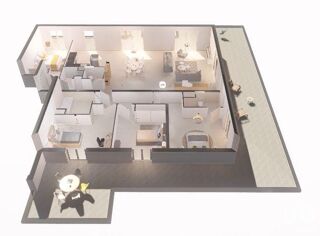  Appartement � vendre 5 pi�ces 143 m�