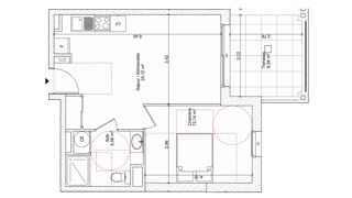  Appartement � vendre 2 pi�ces 42 m�