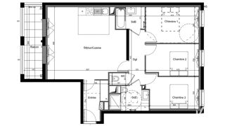  Appartement � vendre 4 pi�ces 85 m�