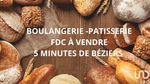 Vente Boulangerie 220 m&sup2; 389000 34500 Bziers