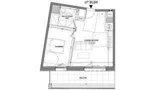  Appartement � vendre 2 pi�ces 40 m�