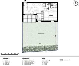  Appartement � vendre 2 pi�ces 46 m�