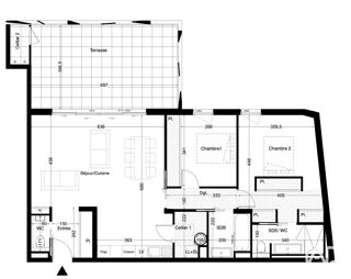  Appartement � vendre 3 pi�ces 88 m�