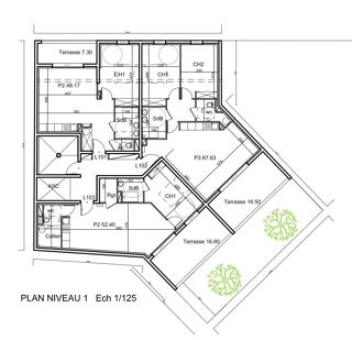  Appartement � vendre 2 pi�ces 51 m�