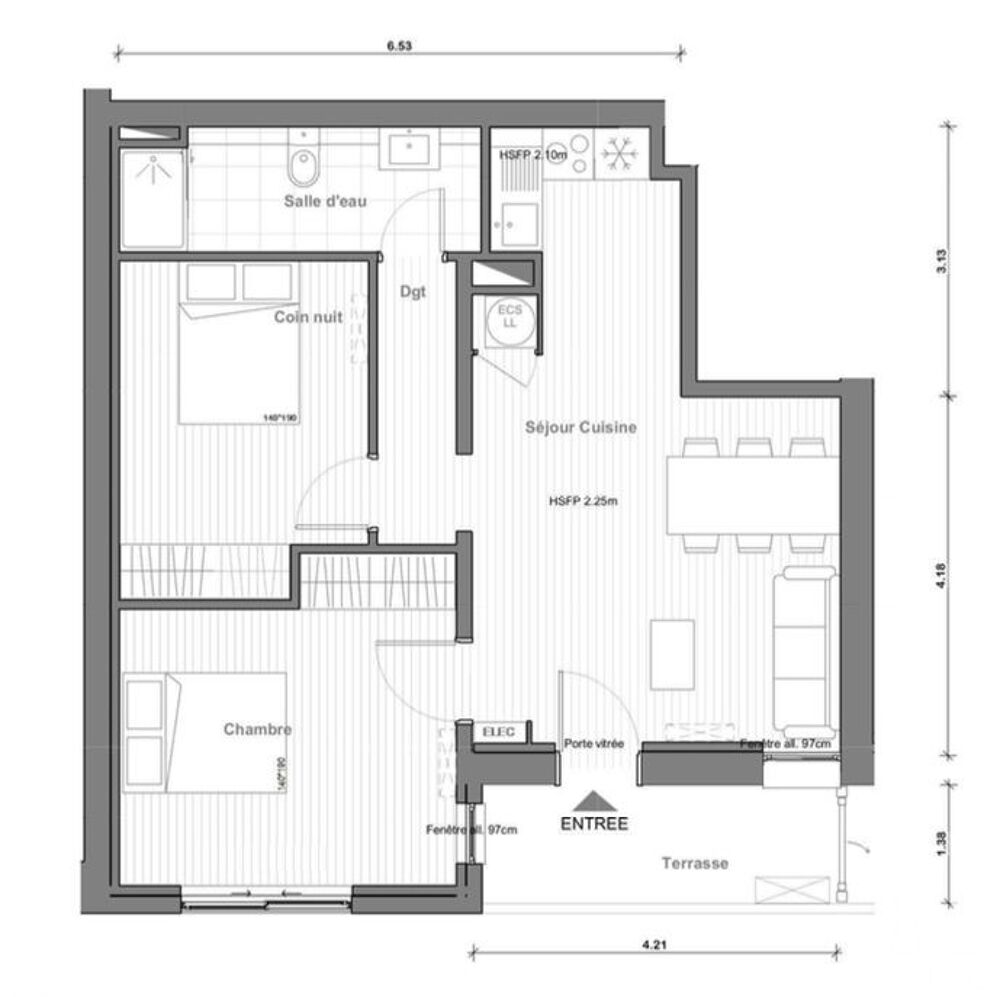 Vente Appartement Vente Appartement 3 pices Agde
