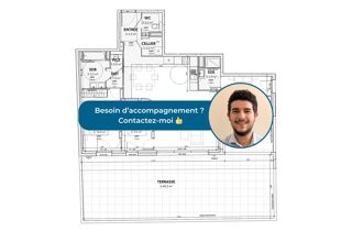  Appartement  vendre 4 pices 95 m