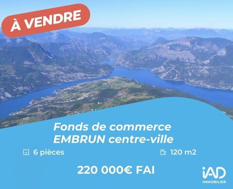 Vente Restaurant 150 m&sup2; 275000 05200 Embrun