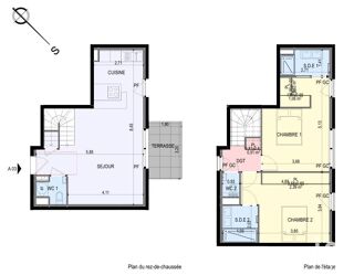  Appartement  vendre 3 pices 80 m