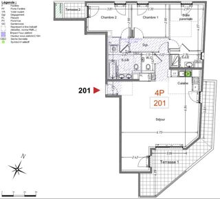  Appartement � vendre 4 pi�ces 101 m�