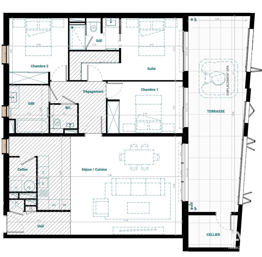 � vendre  Appartement Mauguio-Carnon-Plage (34130)