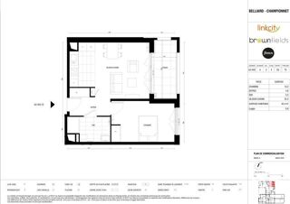  Appartement � vendre 2 pi�ces 45 m�