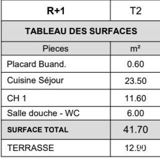  Appartement � vendre 2 pi�ces 41 m�