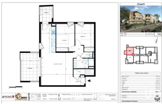  Appartement � vendre 3 pi�ces 70 m�