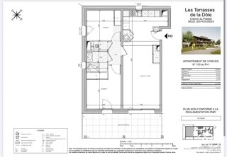  Appartement � vendre 3 pi�ces 62 m�