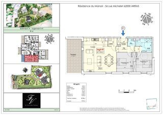  Appartement � vendre 3 pi�ces 87 m�