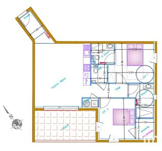  Appartement � vendre 3 pi�ces 71 m�