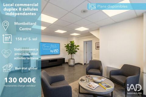 Vente Boutique/Local commercial 158 m&sup2; 130000 25200 Montb�liard