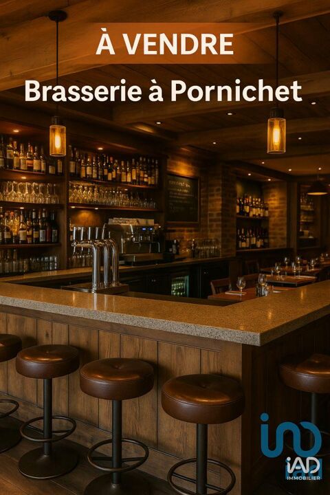 Vente Brasserie 145 m&sup2; 480000 44380 Pornichet