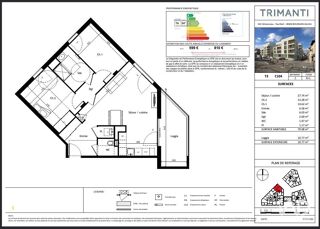  Appartement � vendre 3 pi�ces 70 m�