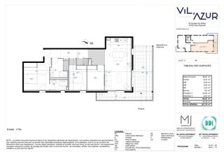  Appartement � vendre 4 pi�ces 83 m�