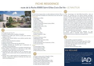  Appartement  vendre 3 pices 57 m