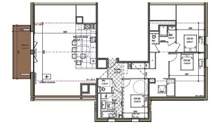  Appartement  vendre 4 pices 111 m